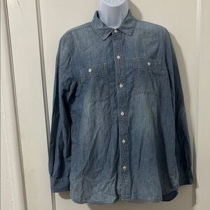 Madewell Blue Button Down Shirt